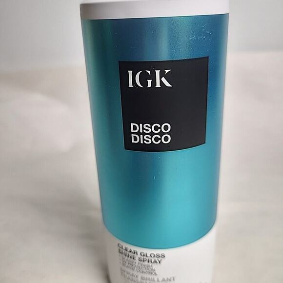 IGK Hair And Beauty DISCO DISCO Salon Clear Gloss Shine Spray 5.3 Oz - Picture 4 of 4